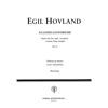 Allehelgensmesse Op. 70, Egil Hovland. Sopran Solo, Kor, Blåsere, Orgel, Menighet. Korpartitur