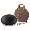 Steel Tongue Drum Meinl Sonic Energy OSTD1BK, Octave Steel Tongue Drum, Black