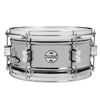 Skarptromme PDP Black Nickel Over Steel, PDSN0612BNCR, 12x6 Chrome Hardware