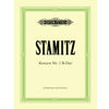 Concerto no. 3 in Bb for Clarinet and Orchestra. Edition Clarinet/Piano+CD. Stamitz, Bendrich