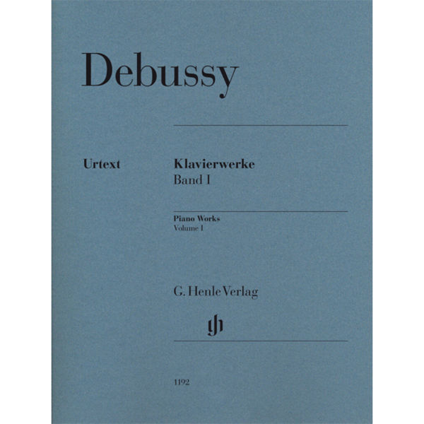Piano Works I, Claude Debussy - Piano solo