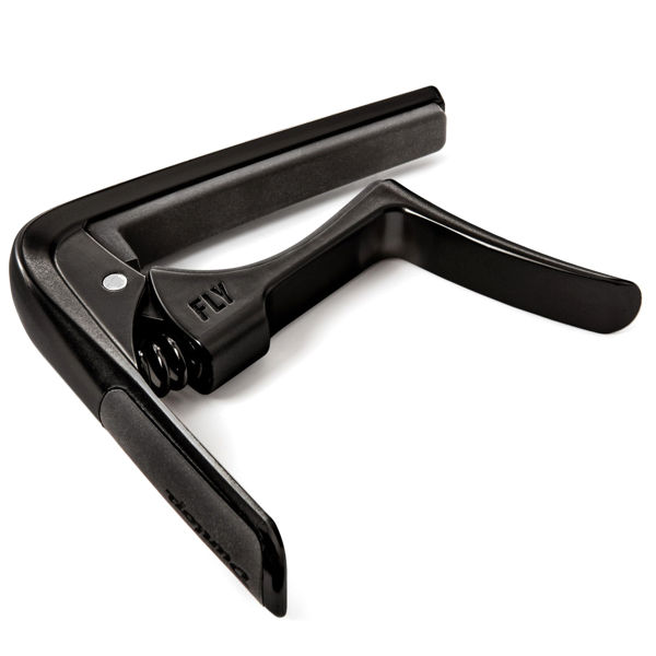 Capo Gitar Akustisk Dunlop 63CBK Trigger Fly Curved Black