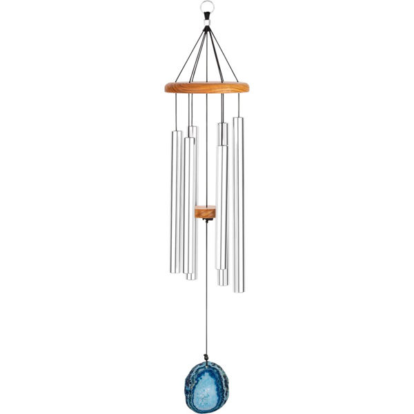 Hånd Chimes Meinl Sonic Energy BAMC29S, Blue Agate Meditation Chime 29, Silver