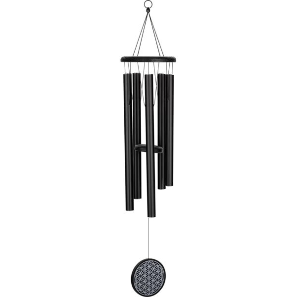 Hånd Chimes Meinl Sonic Energy FOLMC36BK, Flower of Life Meditation Chime 36, Black