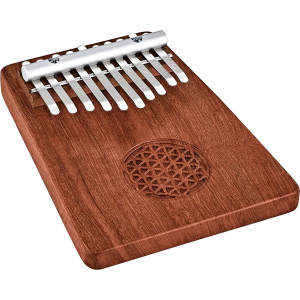 Kalimba Meinl Sonic Energy KL1002FOL, Solid Kalimba C Major 10-Notes, Flower Of Life Symbol