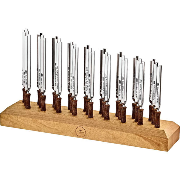 Stemmegaffel Meinl Sonic Energy TTF-SET-27, Planetary Tuned Therapy Tuning Fork Holder Set-Up, 27 pc.