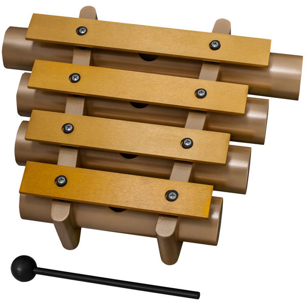 Klangstavsett Majestic Percussion R40, Dinner Chimes, Aluminium, Gold Finish