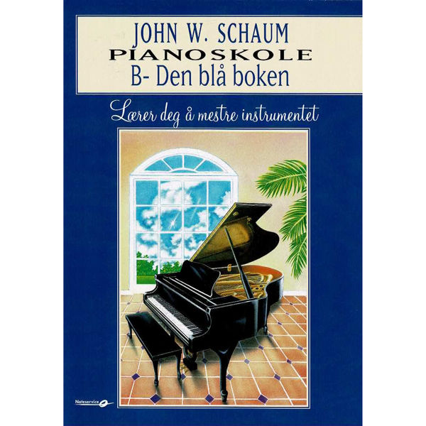 Schaum B Piano Norsk utgave