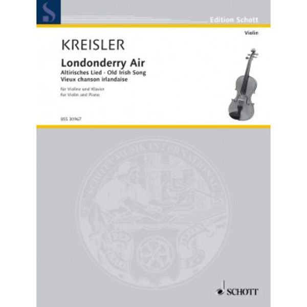 Londonderry Air - Old Irish Song, Fritz Kreisler. Violin and Piano