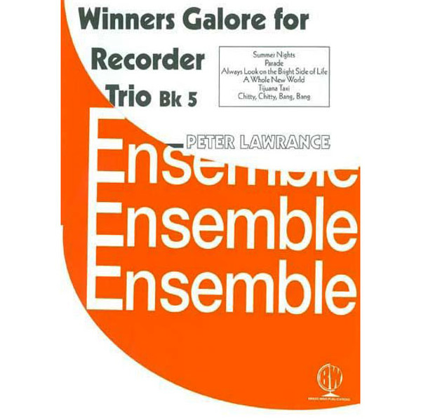 Winners Galore Recorder Trios Book 5, Recorder Trios