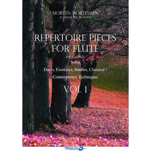 Konsertstykker for fløyte / Repertoire Pieces for flute Vol 1 Mortensen