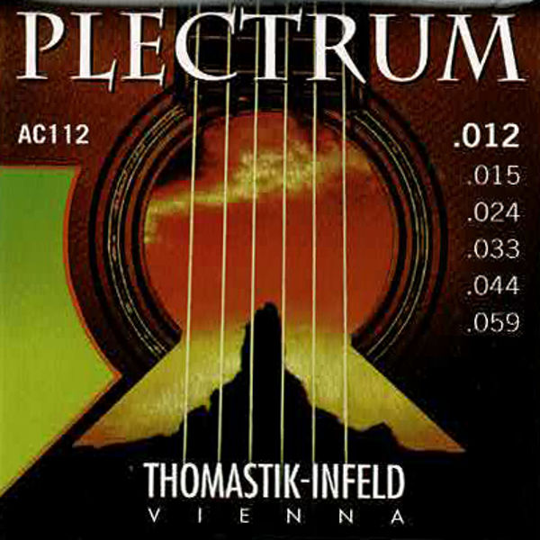 Gitarstrenger Akustisk Thomastik-Infeld Plectrum Bronze 0,12 TC112