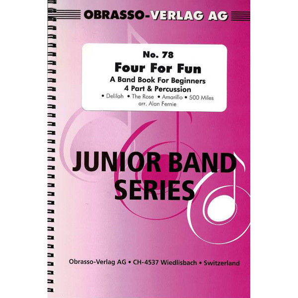 Four for Fun, Alan Fernie, 4 Part & Percussion, Junior Band Series