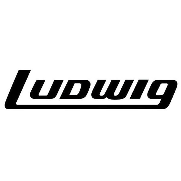 Logo Ludwig P4064, Large Black Ludwig Logo