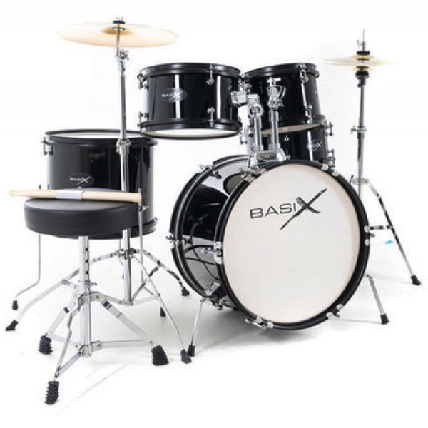 Slagverk Basix Junior Series, 5 trommer