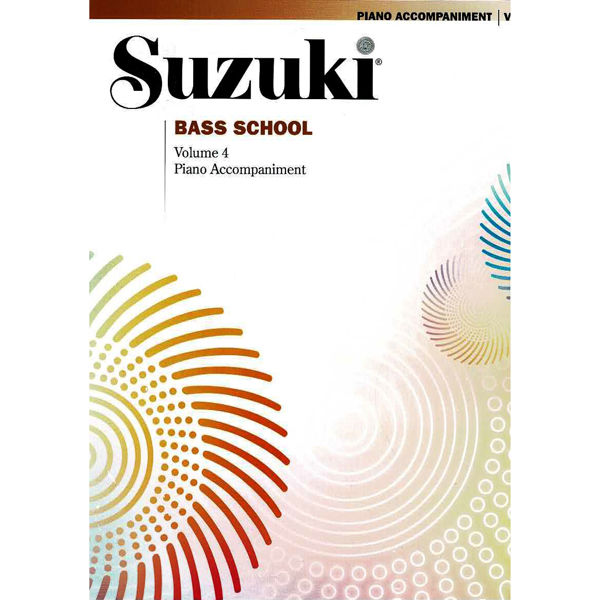 Suzuki Bass School vol 4 Pianoacc. Book