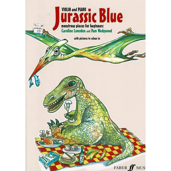 Jurassic Blue (Violin/Piano) - Monstrous Pieces. Peg Wedgwood, Peg / Caroline Lumsden