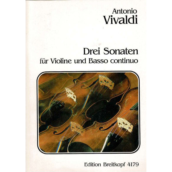 Drei Sonaten für Violine und Basso continuo, Vivaldi