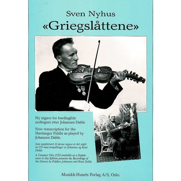 Griegslåttene for hardingfele, Sven Nyhus. CD