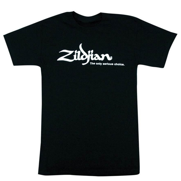 T-Shirt Zildjian Classic Logo, Large, Black *utgår når siste er solgt