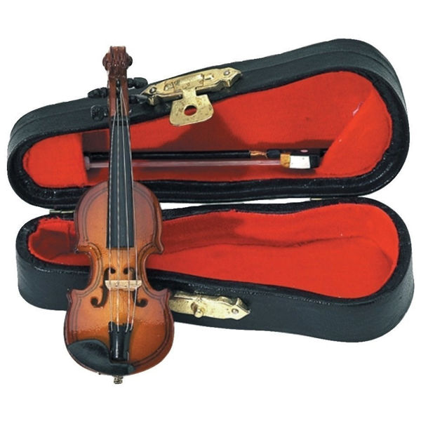 Miniature Instrument Fiolin, 9 cm