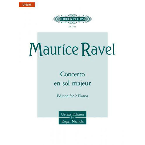 Piano Concerto G minor, (Piano Duet) Maurice Ravel. Piano