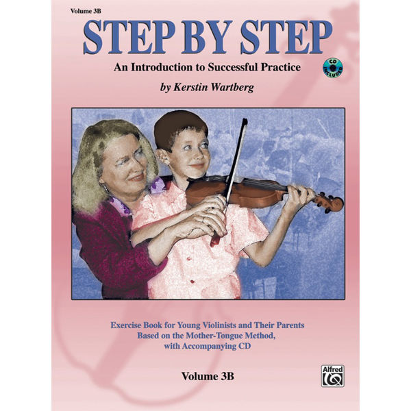 Step by Step Vol 3B, Kerstin Wartberg. Violin Book+CD