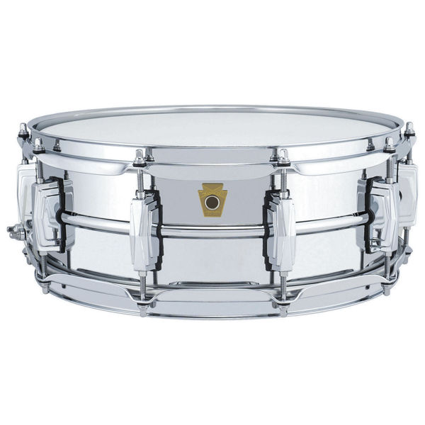 Skarptromme Ludwig Chromed Brass LB400B, 14x5, Imperial Lugs