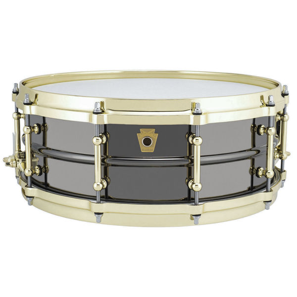 Skarptromme Ludwig Black Beauty LB416BT, 14x5, Smooth Shell, Brass Hardware, Tube Lugs, w/P86 Strainer