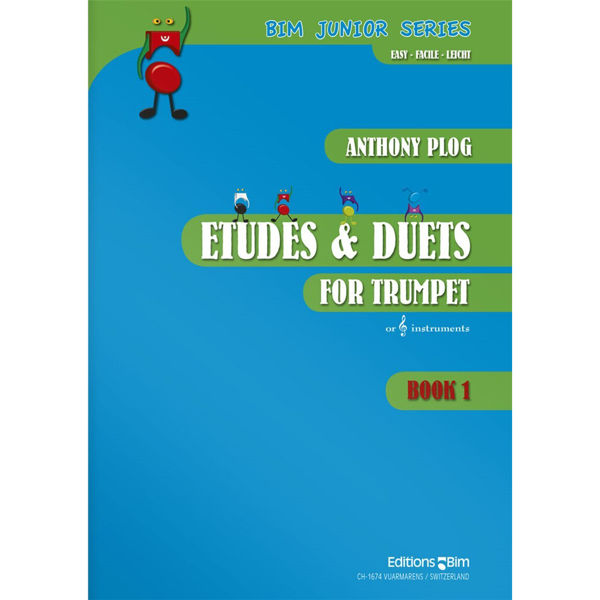 Etudes and Duets Book 1, Anthony Plog. Trumpet
