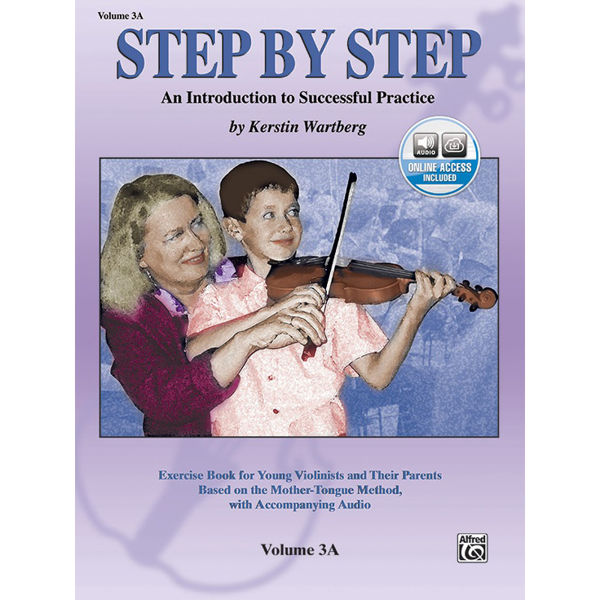 Step by Step Vol 3A, Kerstin Wartberg. Violin Book+CD