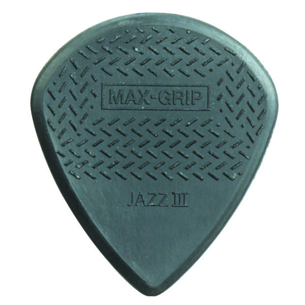 Plekter Dunlop Max Grip Jazz III Carbon fiber 471R3C/24