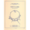 Test-Claire, Jacques Delécluse, Snare Drum