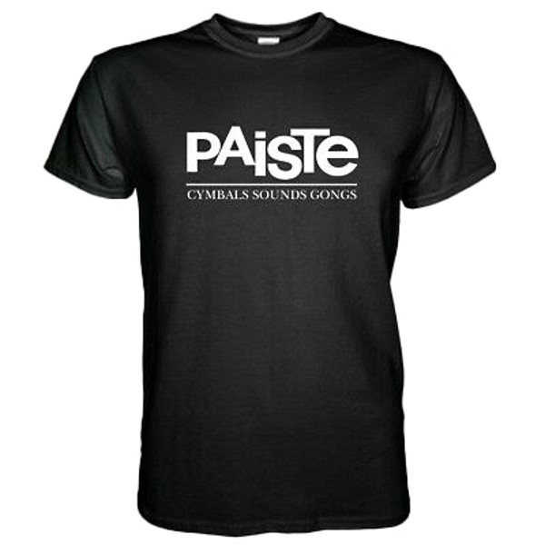 T-Shirt Paiste, Black, XX-Large