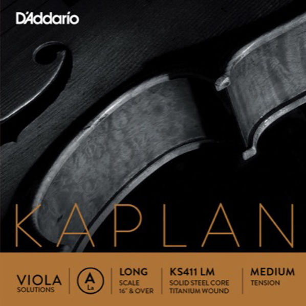 Bratsjstreng Kaplan D`Addario  1A stål/aluminium KS411 LM