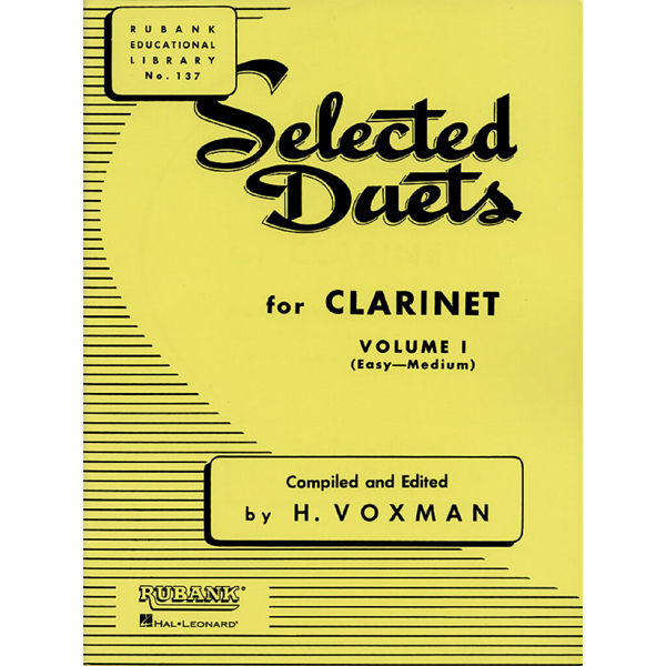 Selected Duets for Clarinet Vol 1, Voxman