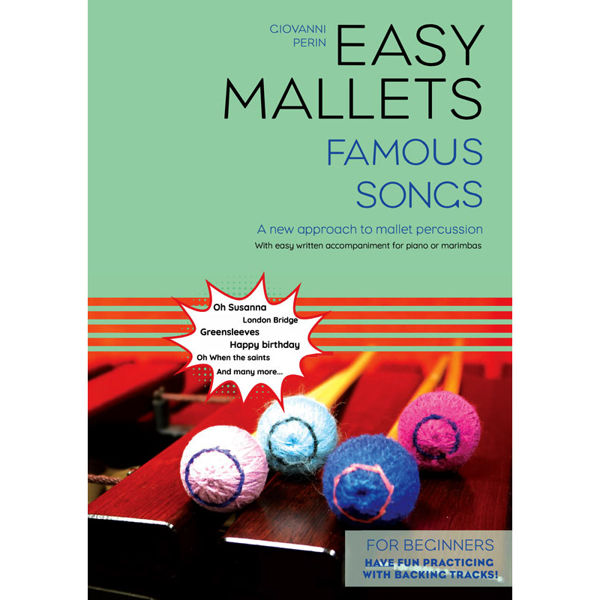 Easy Mallets Famous Songs, Giovanni Perin. Marimba and Xylophone