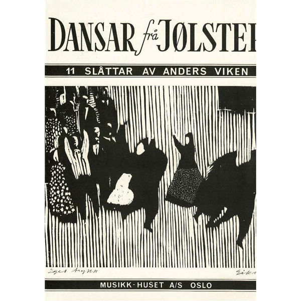 Dansar frå Jølster 1, Anders Viken. Hardangerfele og trekkspill (besifring)