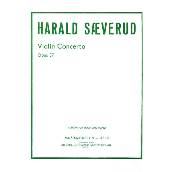 Fiolinkonsert Op. 37, Harald Sæverud - Fiolin og Piano