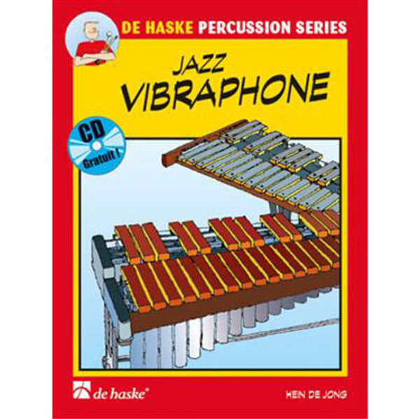Jazz Vibraphone, Hein de Jong, Book and CD. Mallet Percussion