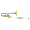 Basstrombone Bb/F/Gb/D Courtois Creation New York 551 Yellow Brass Bell 10,5