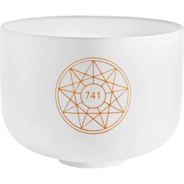 Singing Bowl Meinl Sonic Energy SOLCSB10-741, Solfeggio Crystal, 10, Sol 741Hz, Note F#4