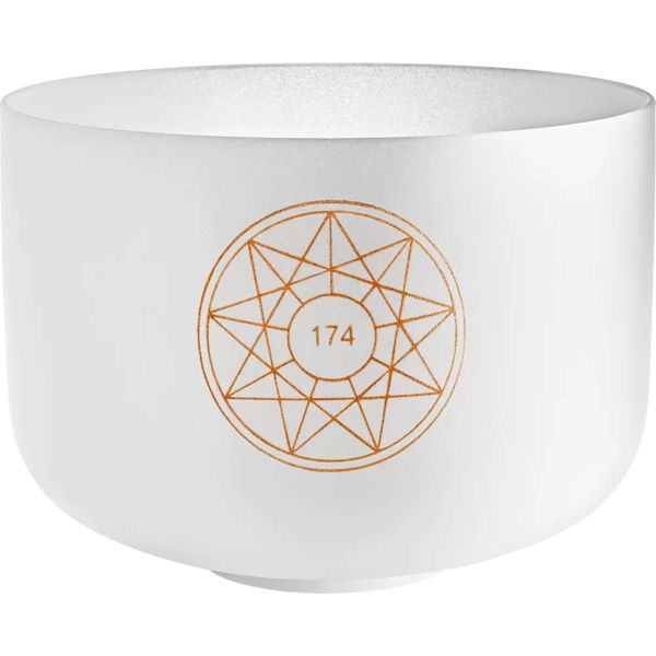 Singing Bowl Meinl Sonic Energy SOLCSB12-174, Solfeggio Crystal, 12, 174Hz, Note F3