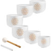 Singing Bowl Set Meinl Sonic Energy SOLCSBSET, Solfeggio Crystal, 6 Pc