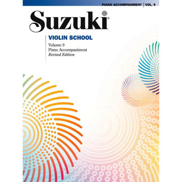 Suzuki Violin School vol 9 Pianoacc. Book