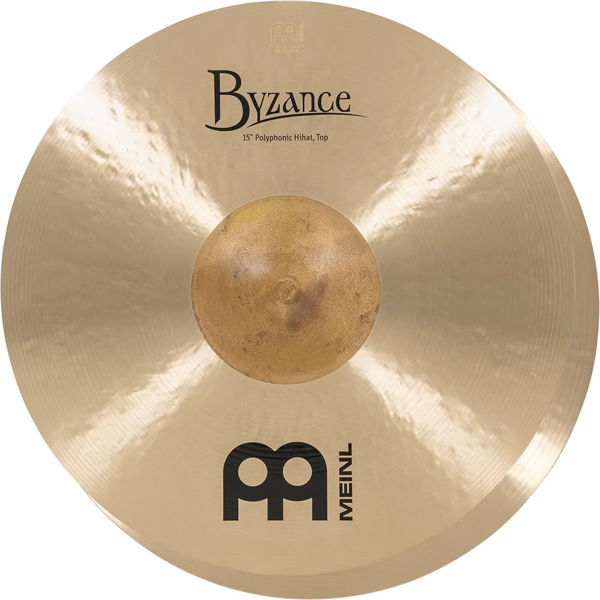 Hi-Hat Meinl Byzance Traditional Polyphonic, Medium Thin 15, Pair