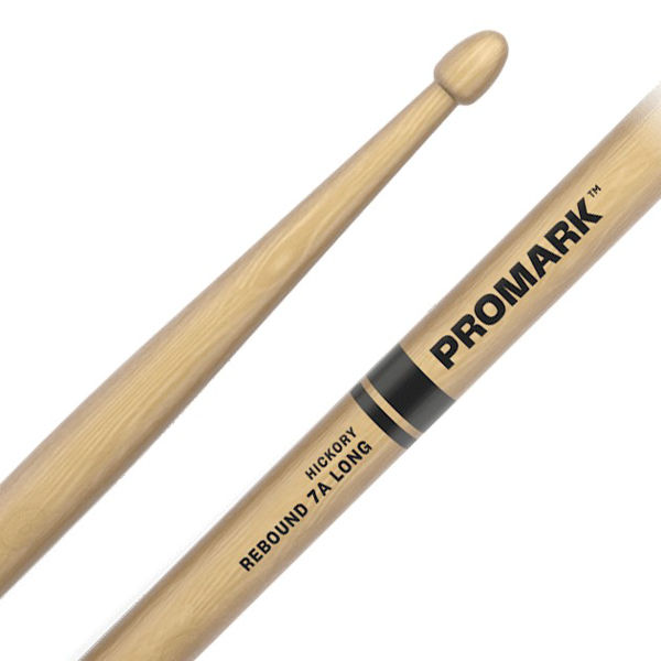 Trommestikker Pro-Mark Rebound Balance Hickory RBH535LAW, 7A, Long Acorn Hickory Wood Tip