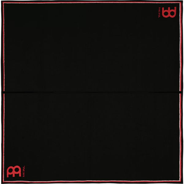 Trommeteppe Meinl MDRL-BK, Black, Large, 200cm x 200cm