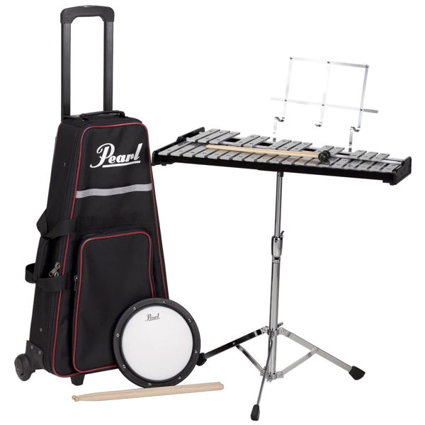 Klokkespillpakke Pearl PK-910C, Percussion Kit w/Built In Cart Carrying Case w/8 Pad