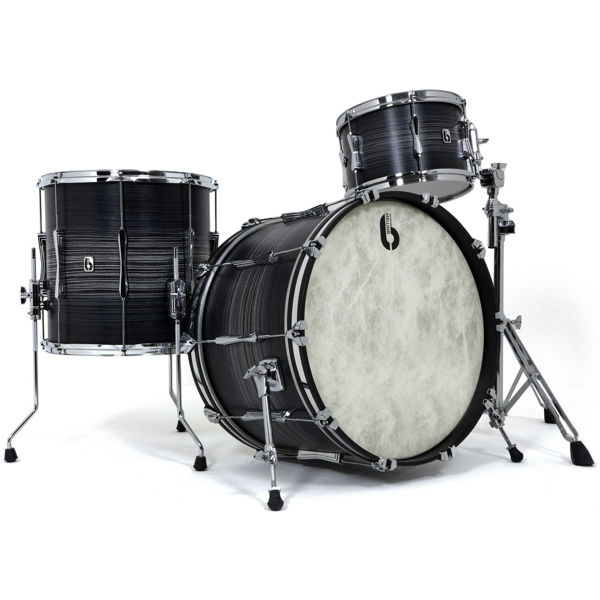 Slagverk British Drum Co. Lounge Club Kit 18 Shell Pack LON-18-CB-CK, 18, Carnaby Knight